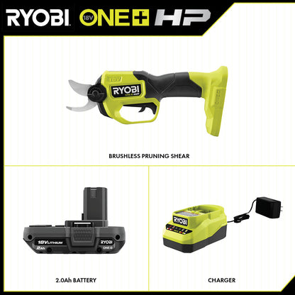18V ONE+ HP PRUNING SHEAR KIT | RYOBI