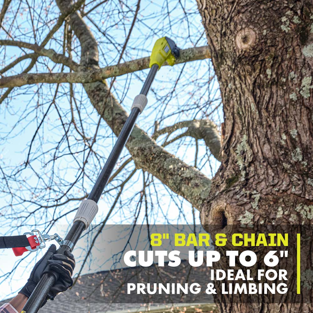 18V ONE+ 8″ POLE SAW KIT | RYOBI