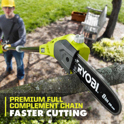 18V ONE+ 8″ POLE SAW KIT | RYOBI