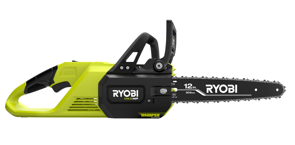 18V ONE+ HP BRUSHLESS WHISPER SERIES 12″ CHAINSAW KIT | RYOBI