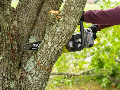 18V ONE+ HP BRUSHLESS WHISPER SERIES 12″ CHAINSAW KIT | RYOBI