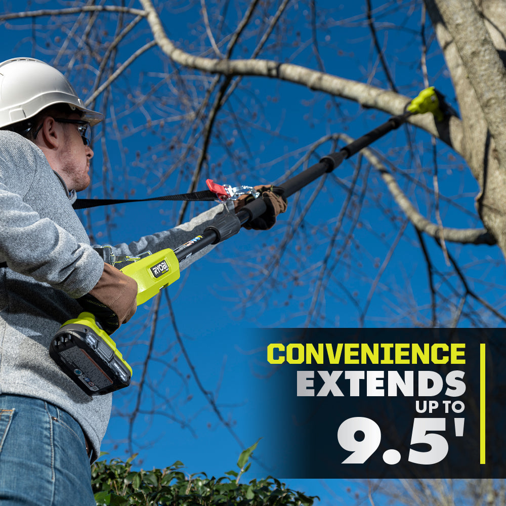 18V ONE+ HP BRUSHLESS WHISPER SERIES 8″ POLE SAW | RYOBI
