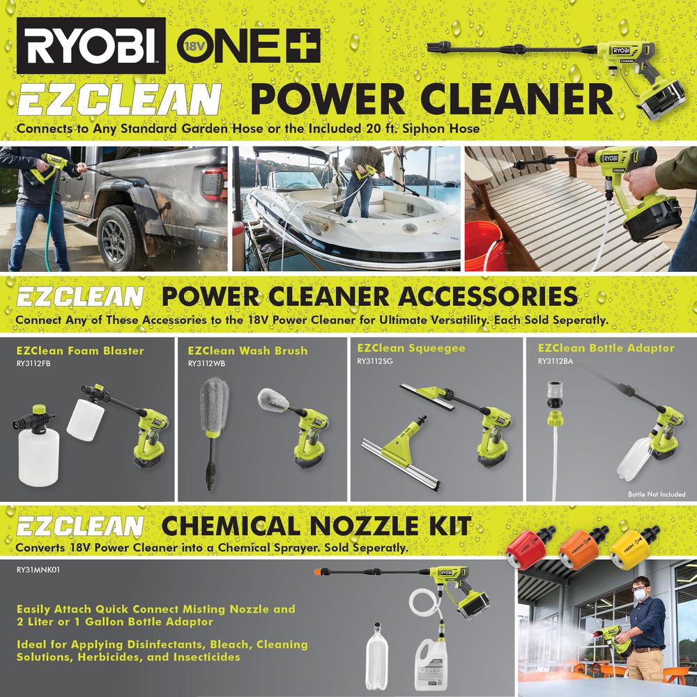 18V ONE+ EZCLEAN POWER CLEANER | RYOBI