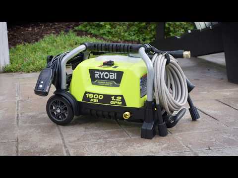 1900 PSI 1.2 GPM ELECTRIC PRESSURE WASHER | RYOBI