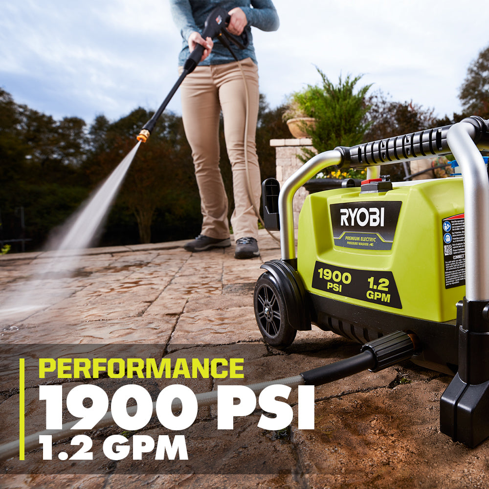 1900 PSI 1.2 GPM ELECTRIC PRESSURE WASHER | RYOBI