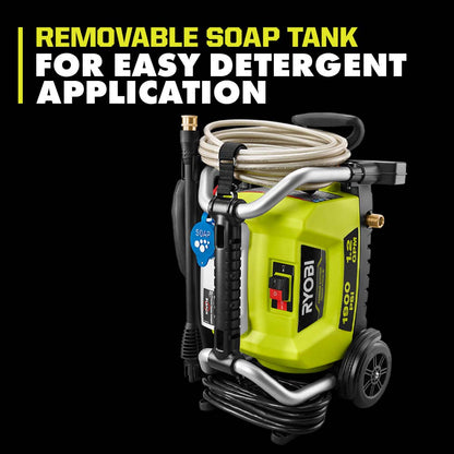1900 PSI 1.2 GPM ELECTRIC PRESSURE WASHER | RYOBI
