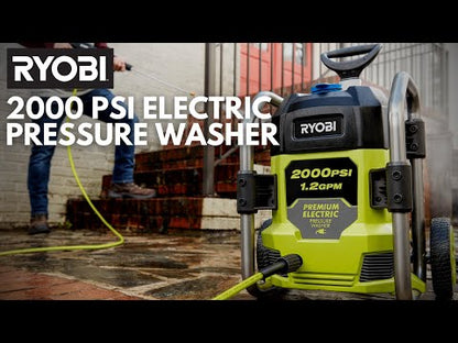 2000 PSI 1.2 GPM ELECTRIC PRESSURE WASHER | RYOBI