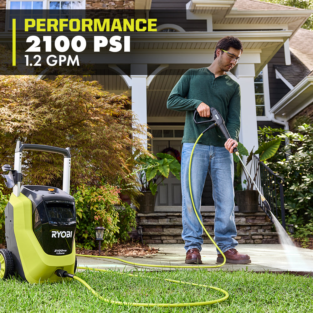 2100 PSI 1.2 GPM ELECTRIC PRESSURE WASHER | RYOBI