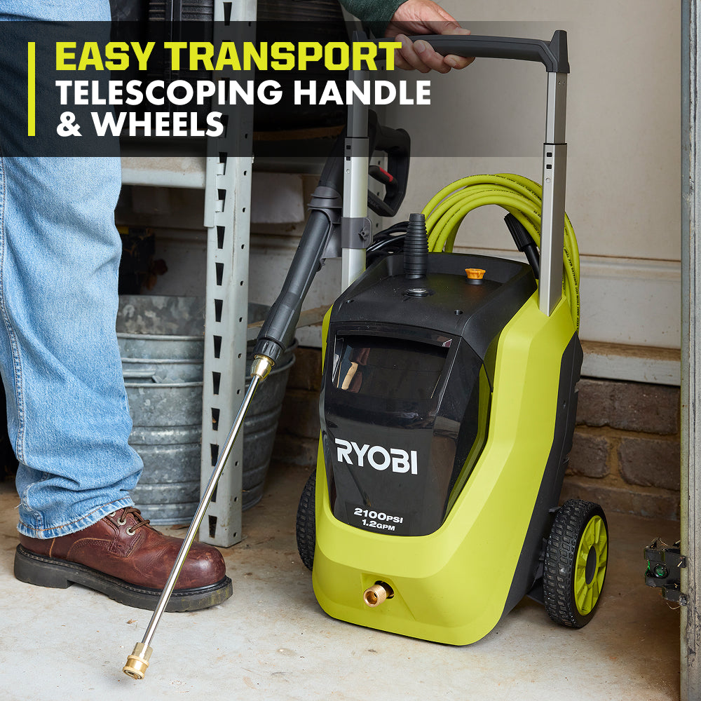 2100 PSI 1.2 GPM ELECTRIC PRESSURE WASHER | RYOBI