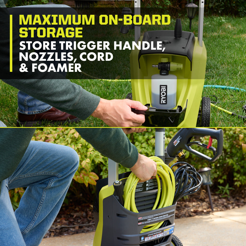 2100 PSI 1.2 GPM ELECTRIC PRESSURE WASHER | RYOBI
