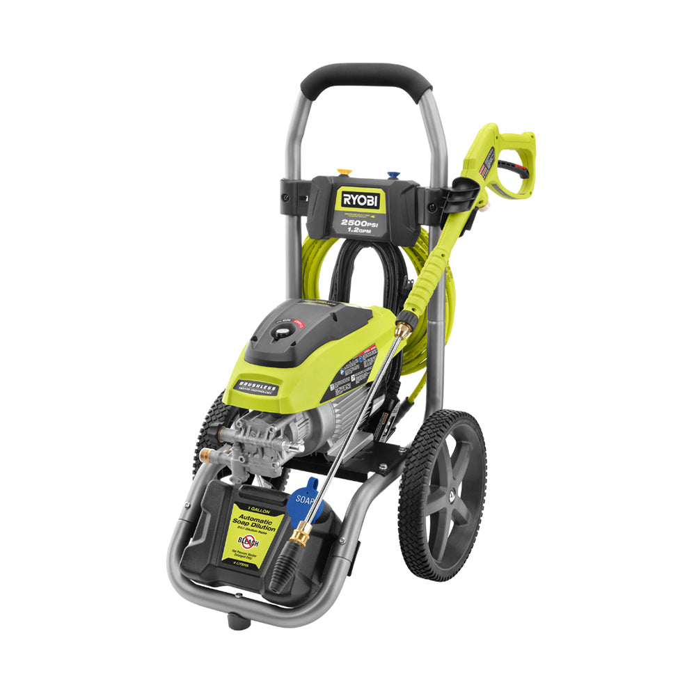 2500 PSI 1.2 GPM BRUSHLESS ELECTRIC PRESSURE WASHER | RYOBI