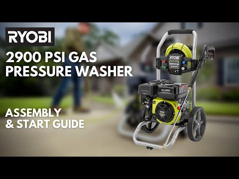 2900 PSI GAS PRESSURE WASHER | RYOBI