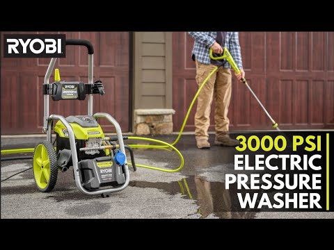 3000 PSI 1.1 GPM BRUSHLESS ELECTRIC PRESSURE WASHER | RYOBI