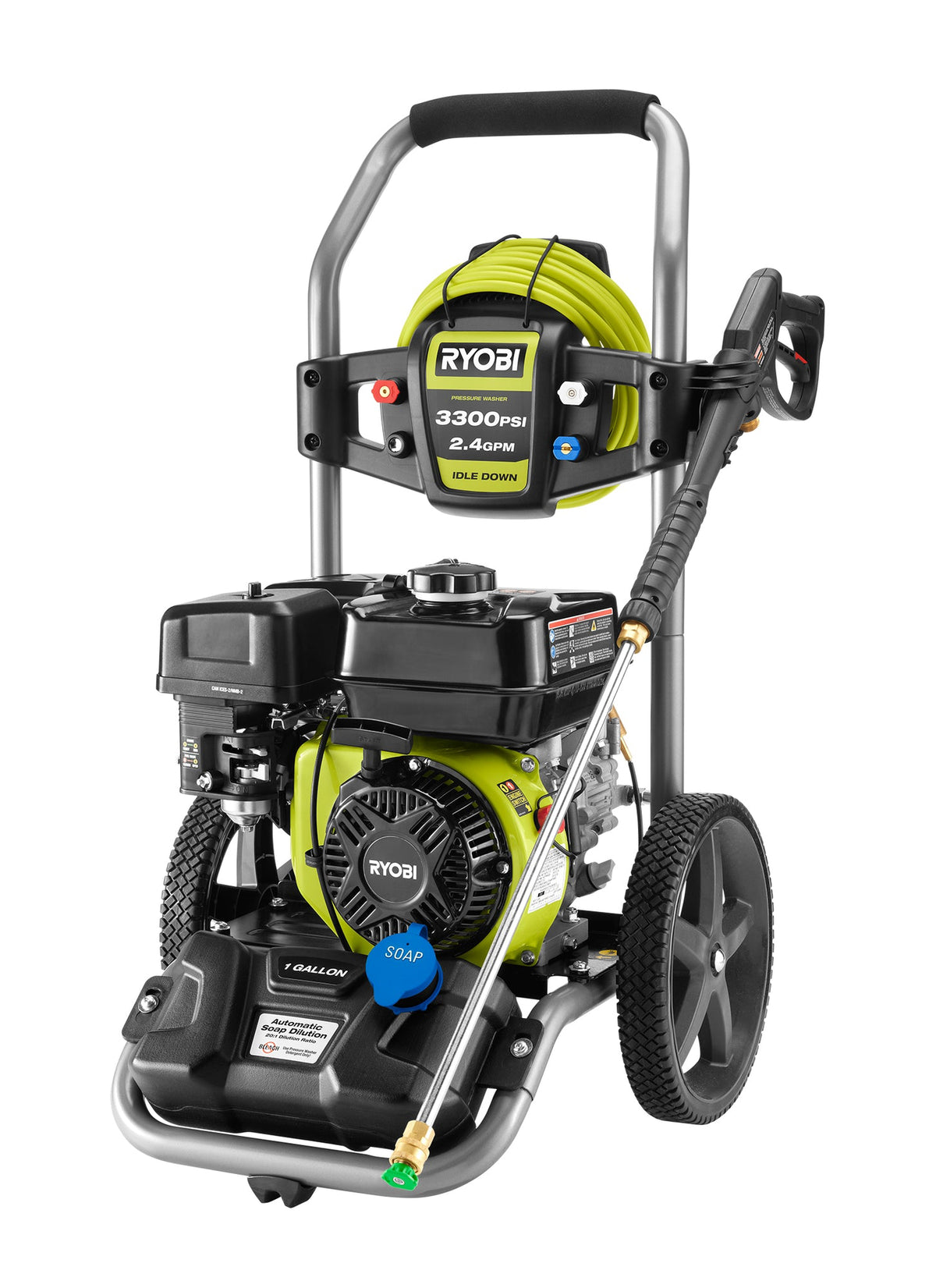 3300 PSI 2.4 GPM GAS PRESSURE WASHER | RYOBI