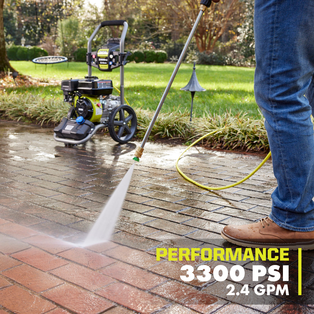 3300 PSI 2.4 GPM GAS PRESSURE WASHER | RYOBI