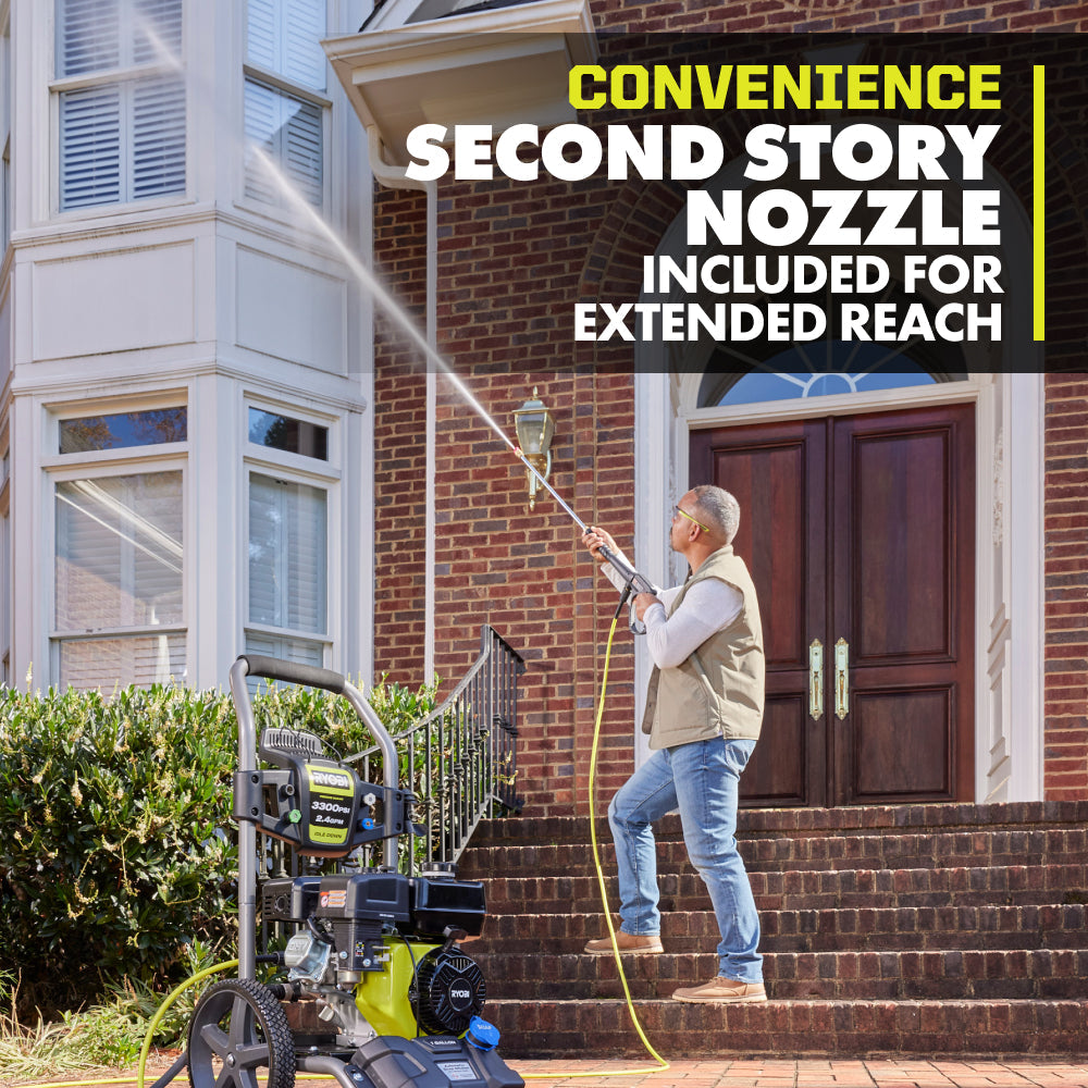 3300 PSI 2.4 GPM GAS PRESSURE WASHER | RYOBI