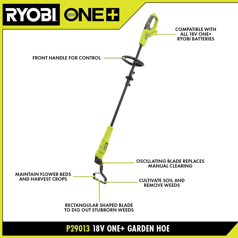 18V ONE+ GARDEN HOE | RYOBI