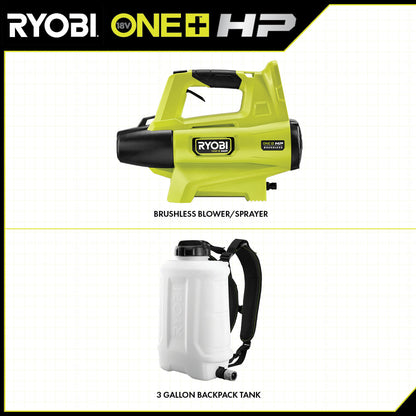 18V ONE+ HP BACKPACK BLOWER/SPRAYER | RYOBI