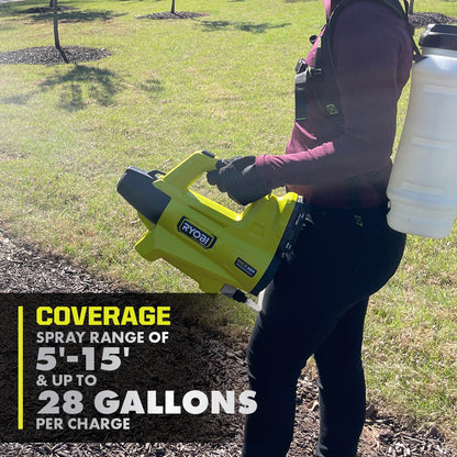 18V ONE+ HP BACKPACK BLOWER/SPRAYER | RYOBI