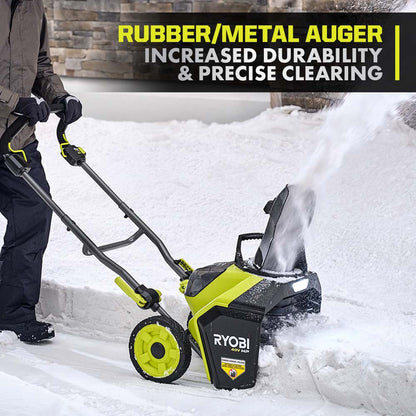 40V HP BRUSHLESS 18″ SNOW BLOWER KIT | RYOBI