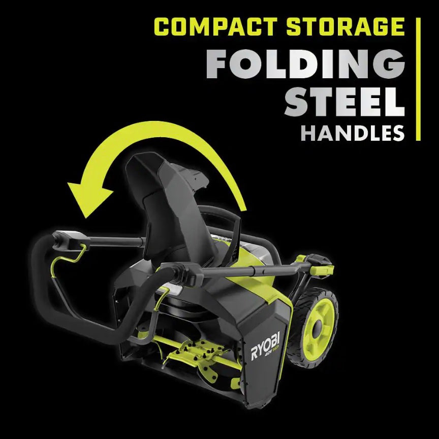 40V HP BRUSHLESS 18″ SNOW BLOWER KIT | RYOBI