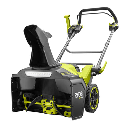 40V HP BRUSHLESS 21?? SINGLE-STAGE AUGER-PROPELLED SNOW BLOWER | RYOBI