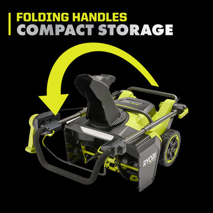 40V HP BRUSHLESS 21?? SINGLE-STAGE AUGER-PROPELLED SNOW BLOWER | RYOBI