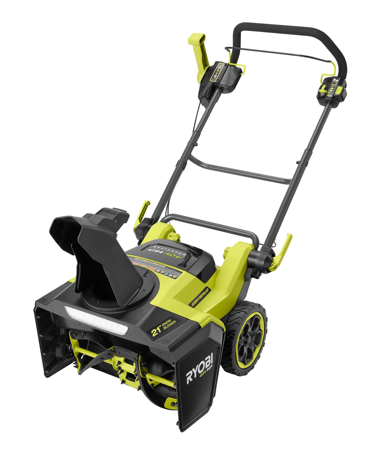 40V HP BRUSHLESS 21?? SINGLE-STAGE AUGER-PROPELLED SNOW BLOWER KIT | RYOBI