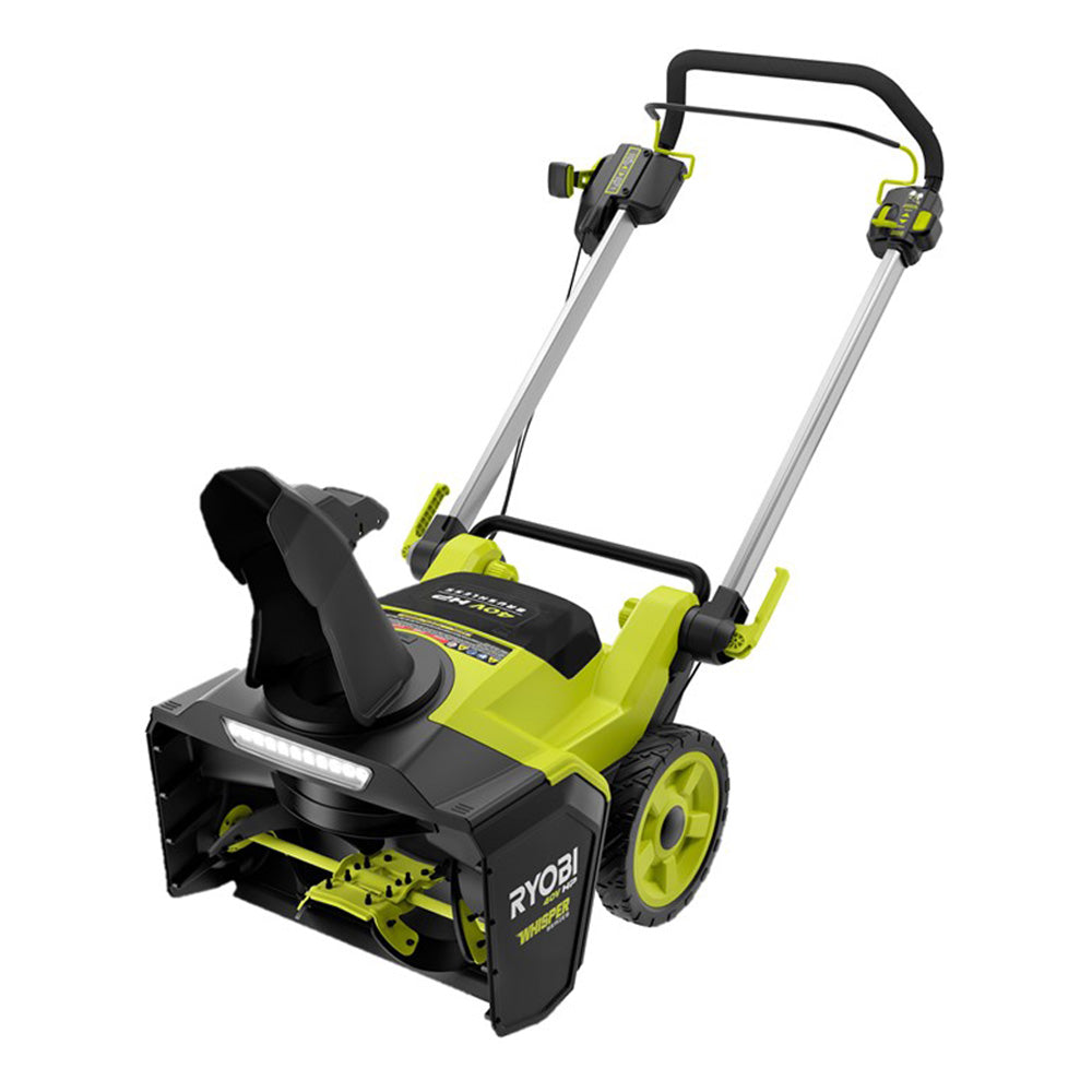 40V HP BRUSHLESS 21″ WHISPER SERIES SNOW BLOWER KIT | RYOBI