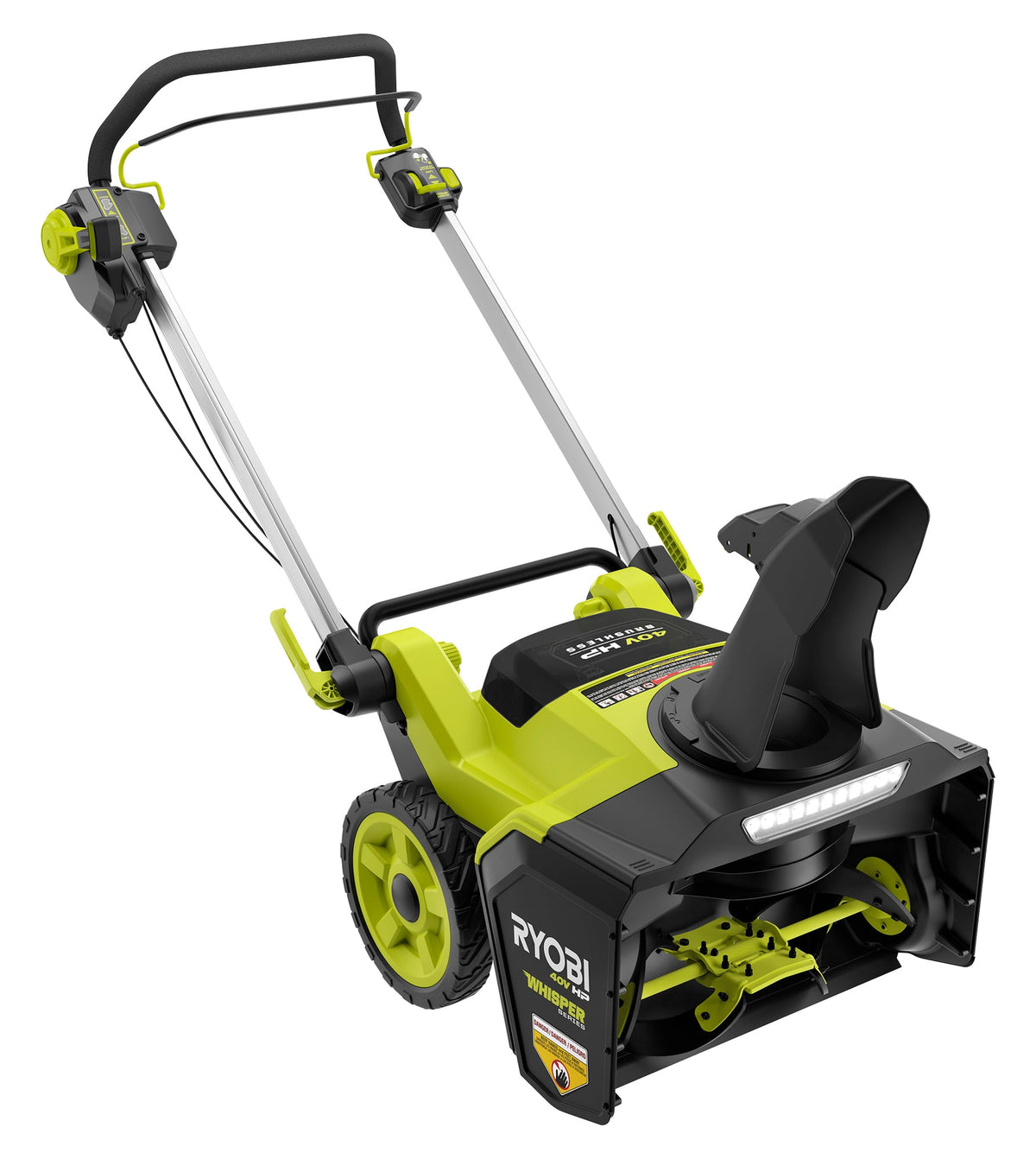 40V HP BRUSHLESS 21″ WHISPER SERIES SNOW BLOWER KIT | RYOBI