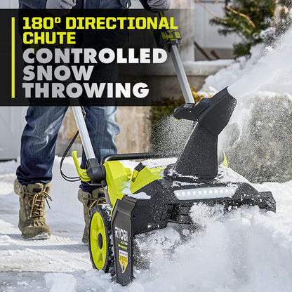 40V HP BRUSHLESS 21″ WHISPER SERIES SNOW BLOWER KIT | RYOBI