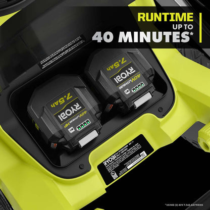 40V HP BRUSHLESS 21″ WHISPER SERIES SNOW BLOWER KIT | RYOBI