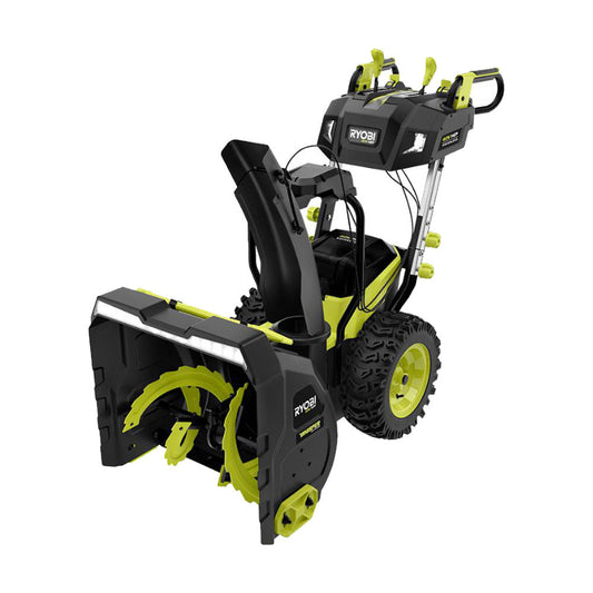 40V HP BRUSHLESS WHISPER SERIES 24?? TWO-STAGE SNOW BLOWER KIT | RYOBI