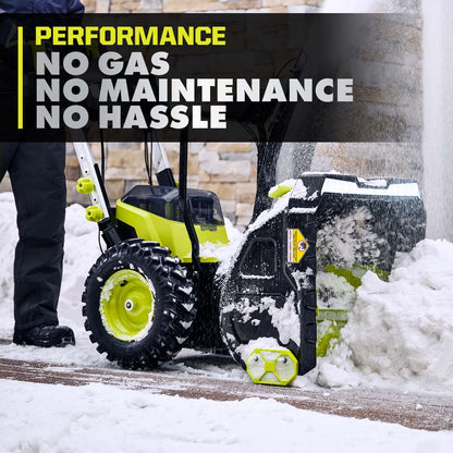 40V HP BRUSHLESS WHISPER SERIES 24?? TWO-STAGE SNOW BLOWER KIT | RYOBI