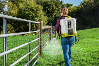 40V 4 GALLON BACKPACK CHEMICAL SPRAYER | RYOBI