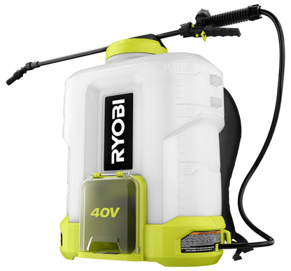 40V 4 GALLON BACKPACK CHEMICAL SPRAYER KIT | RYOBI