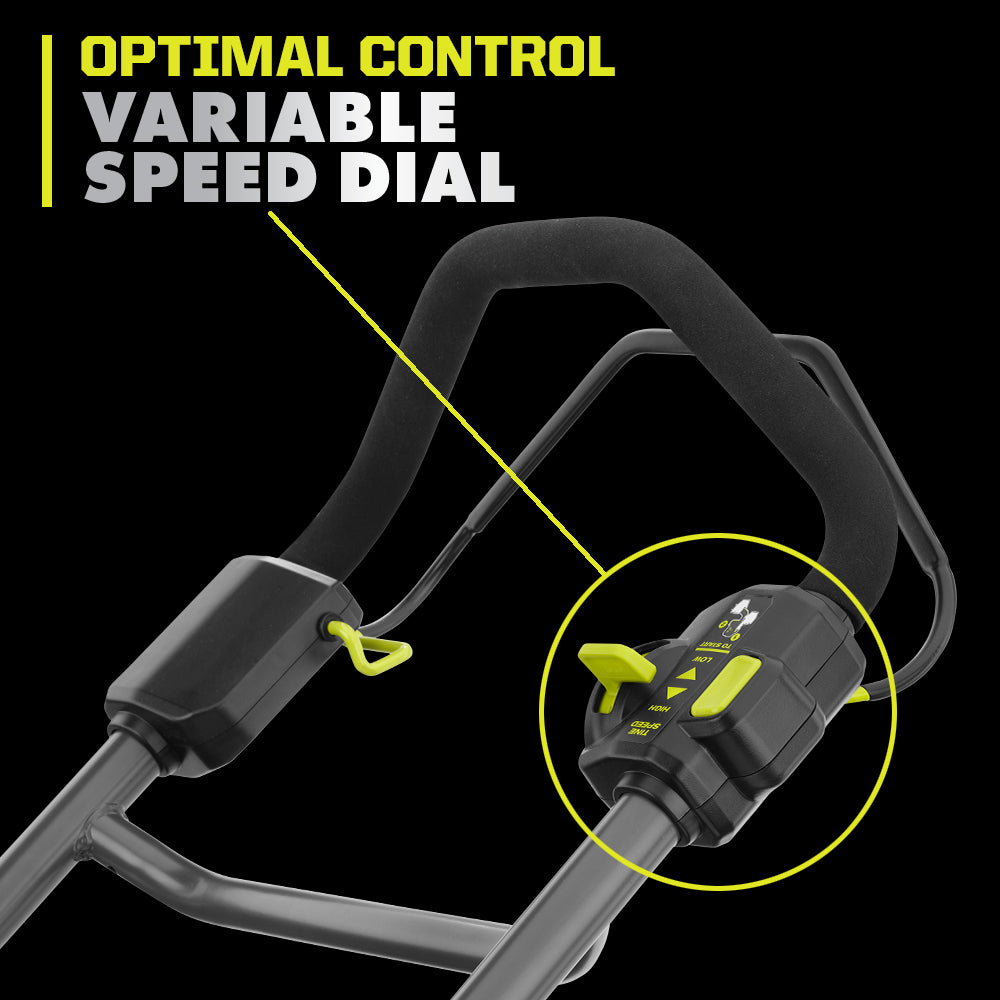40V HP BRUSHLESS WHISPER SERIES 16″ FRONT TINE TILLER KIT | RYOBI