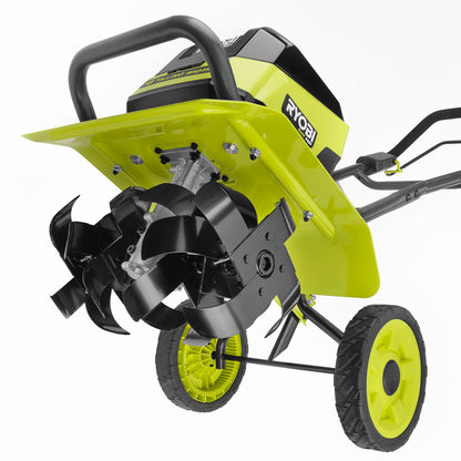 40V HP BRUSHLESS WHISPER SERIES 16″ FRONT TINE TILLER KIT | RYOBI
