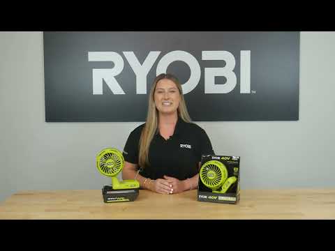 40V BATTERY TOPPER FAN | RYOBI