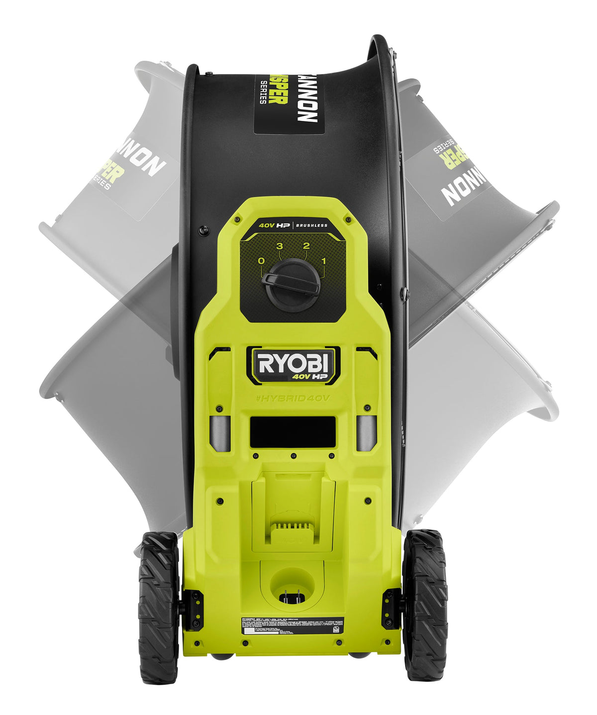 40V HP BRUSHLESS HYBRID WHISPER SERIES 20″ AIR CANNON FAN | RYOBI