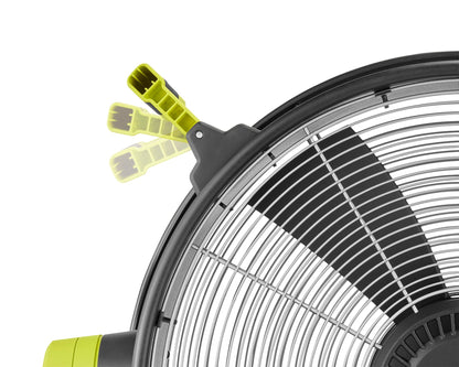 40V HP BRUSHLESS HYBRID WHISPER SERIES 20″ AIR CANNON FAN | RYOBI