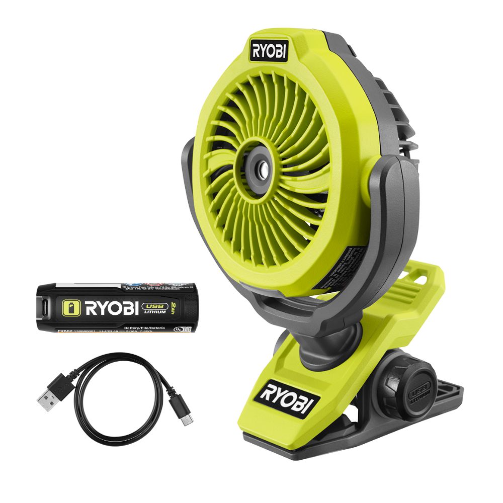 USB LITHIUM MISTING FAN KIT | RYOBI