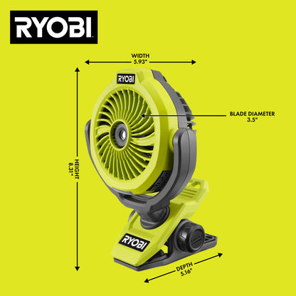 USB LITHIUM MISTING FAN KIT | RYOBI