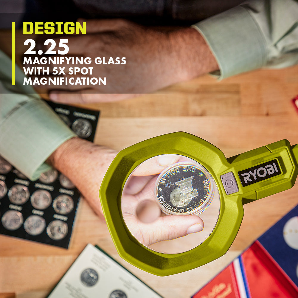 18V ONE+ MAGNIFYING LED CLAMP LIGHT | RYOBI