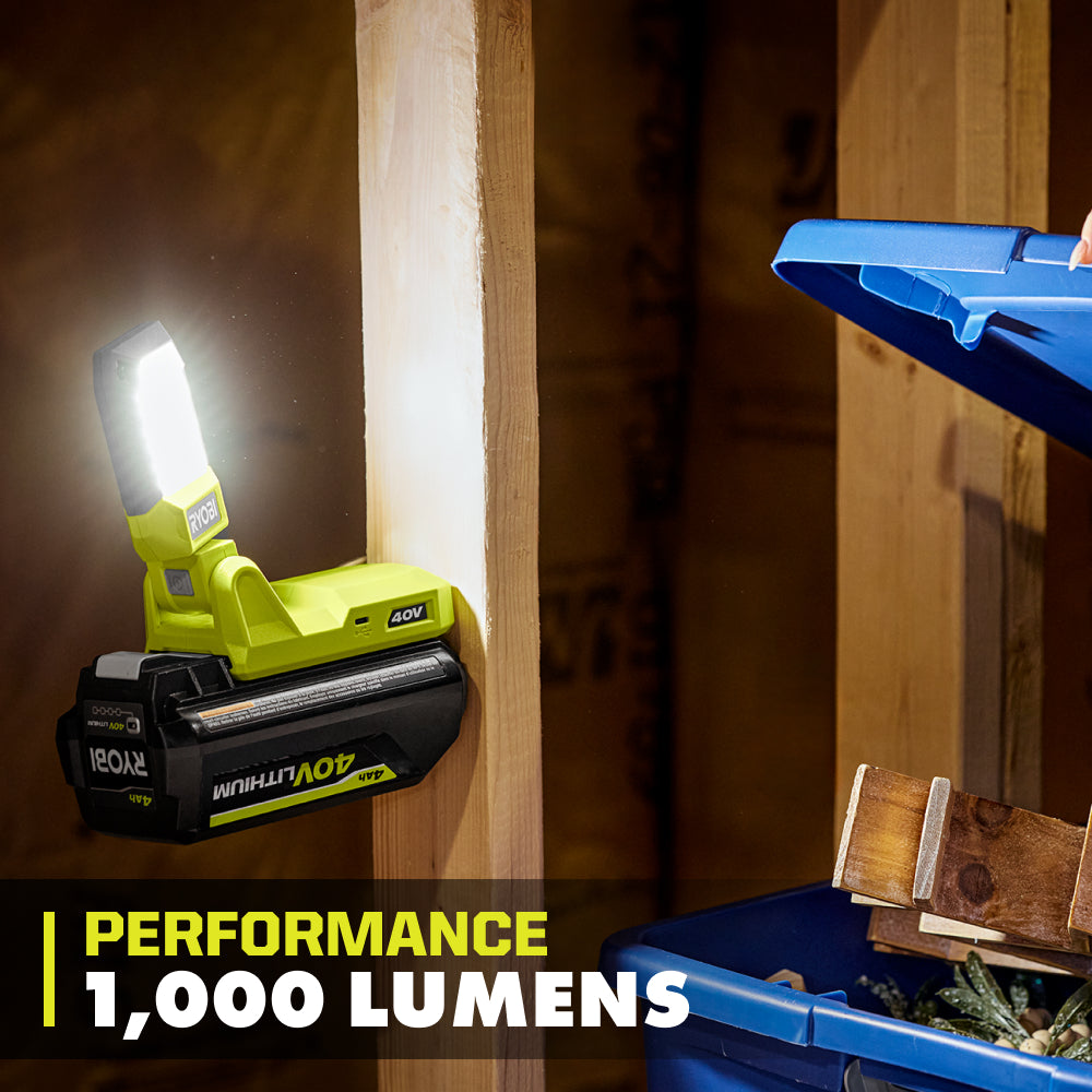 40V BATTERY TOPPER LIGHT | RYOBI