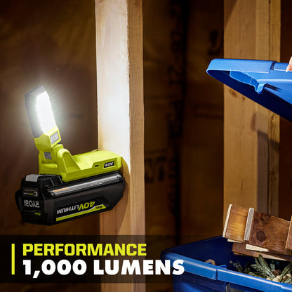 40V BATTERY TOPPER LIGHT | RYOBI