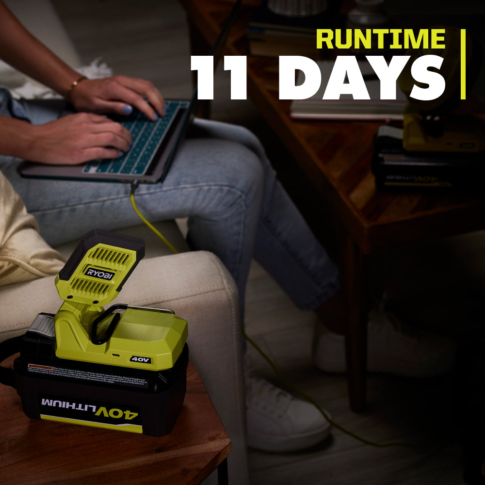 40V BATTERY TOPPER LIGHT | RYOBI