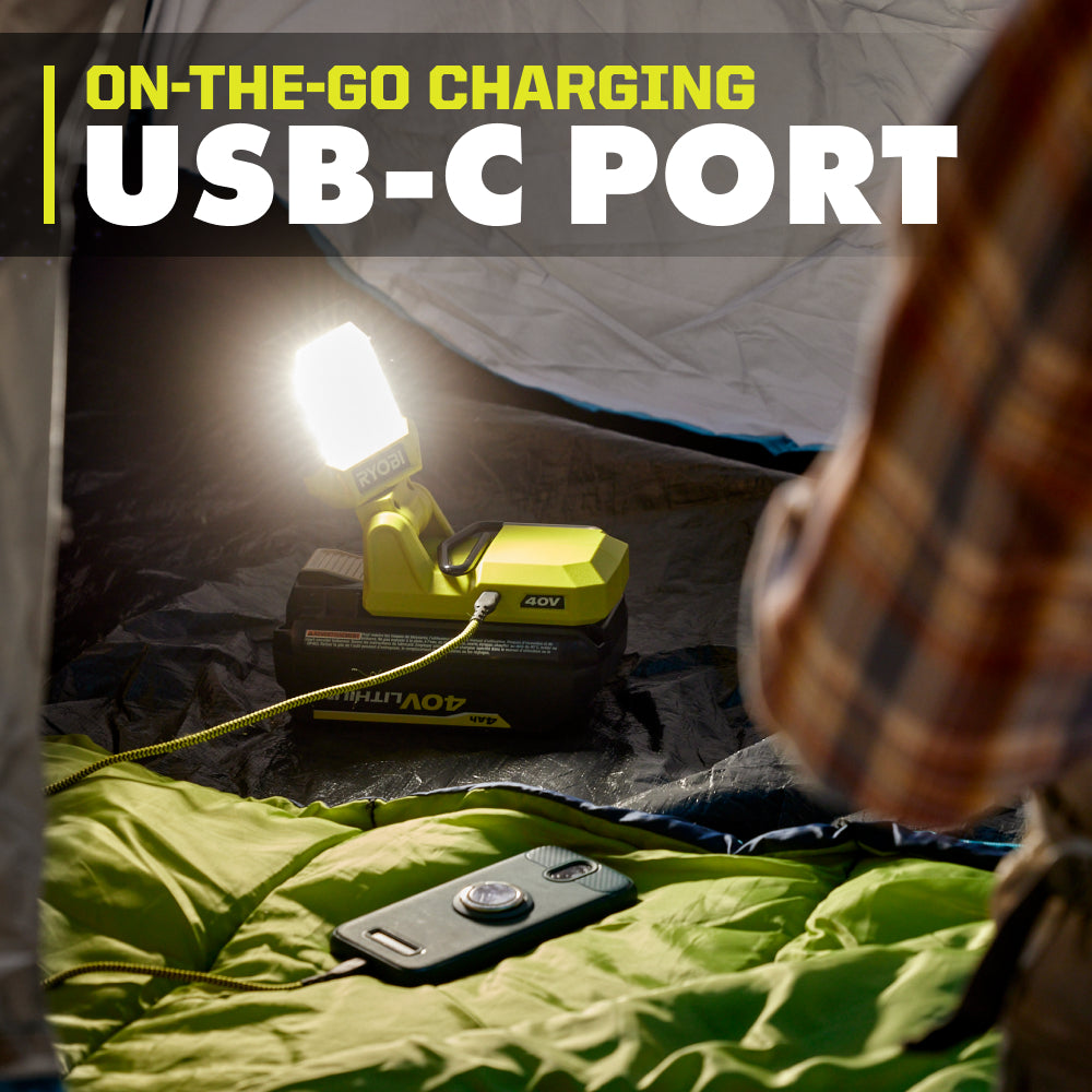 40V BATTERY TOPPER LIGHT | RYOBI