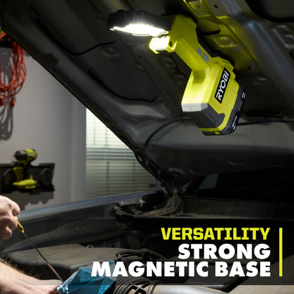ONE+ 18V HYBRID CORDLESS LED MAGNETIC TASK LIGHT (TOOL ONLY, MAGNETIC LED LIGHT) | RYOBI