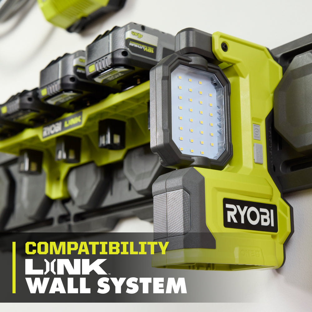 ONE+ 18V HYBRID CORDLESS LED MAGNETIC TASK LIGHT (TOOL ONLY, MAGNETIC LED LIGHT) | RYOBI